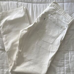 Levis White Denim Jeans